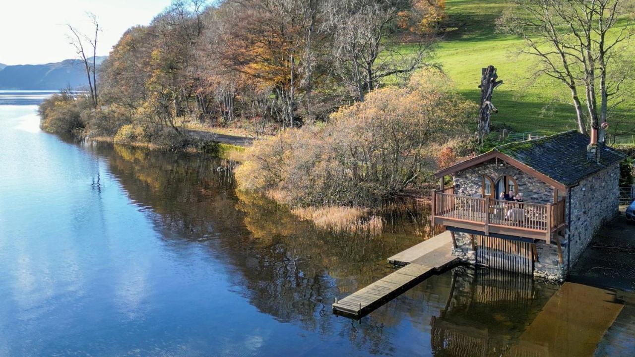 Duke Of Portland Boathouse On The Shore Of Lake Ullswater Ideal For A Romantic Break Pooley Bridge Exteriér fotografie